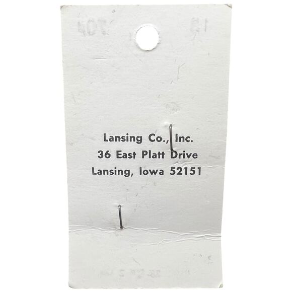 Vintage Lansing Pearlescent White Shank Buttons Set of 2 Size 28 - Picture 2 of 4